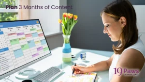 19 Paws Marketing - Content Calendar